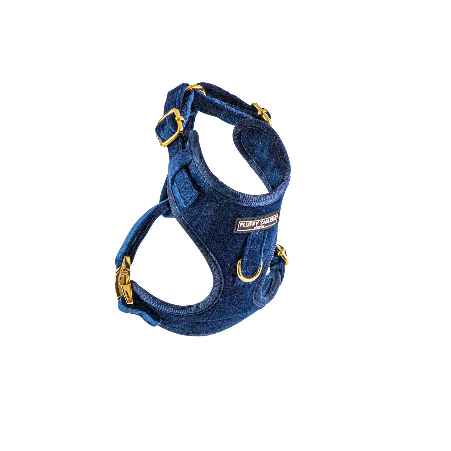 Royal Velvet Collection- Dog Harness, Collar, Bow Tie, Leash and Bag Holder