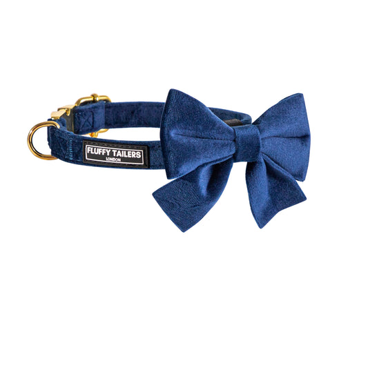 Royal Velvet Collar and Bow Tie